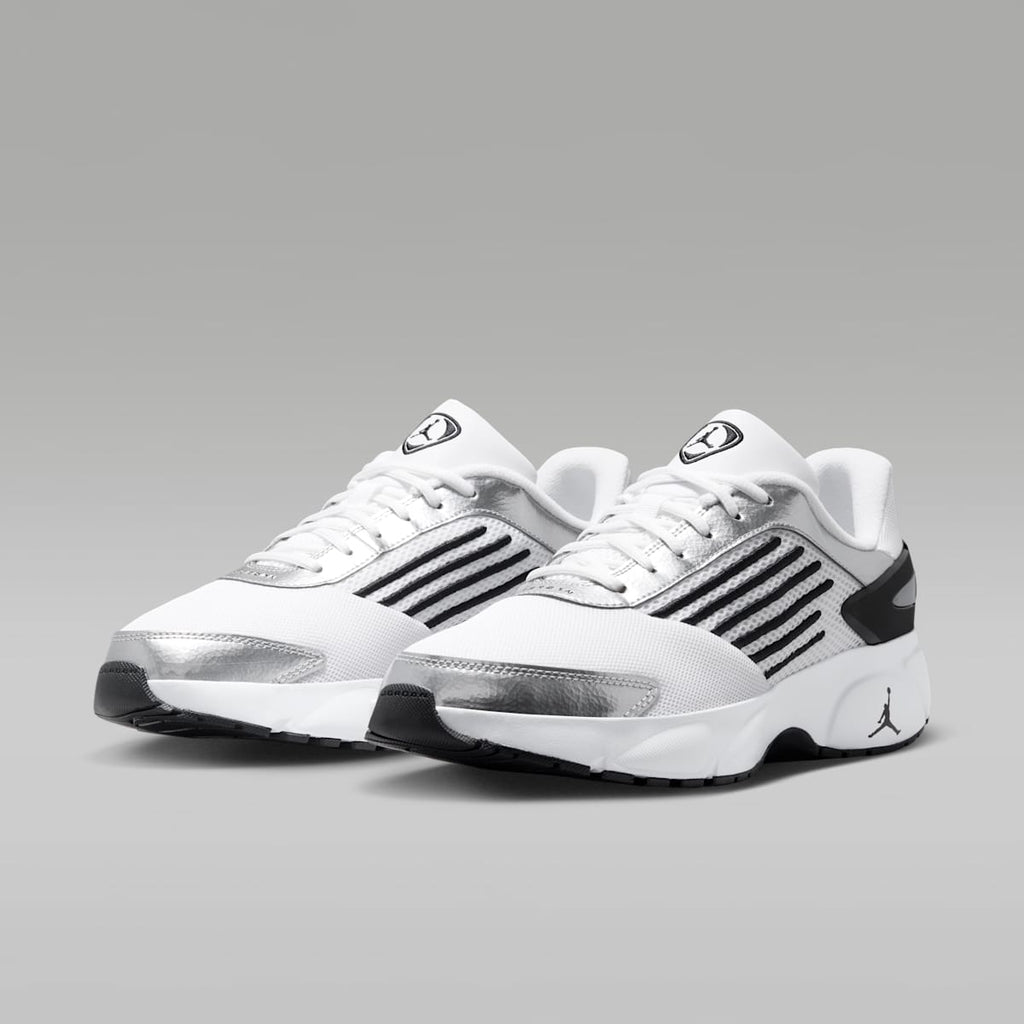 Jordan Trunner Flow Men's Shoes - White/Black/Metallic Silver/White - Image 5
