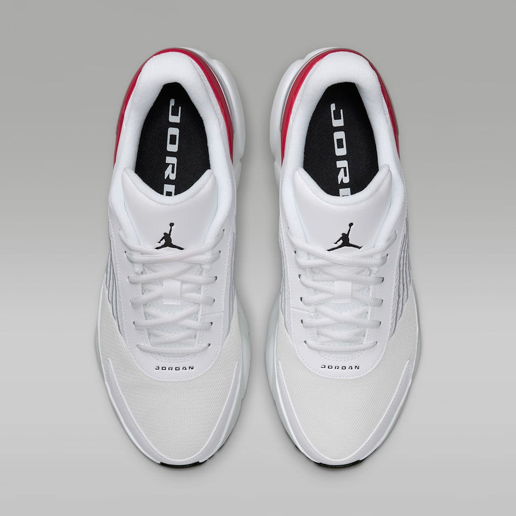 Jordan Trunner Flow Men's Shoes - White/Gym Red/Metallic Silver/Black - Image 4