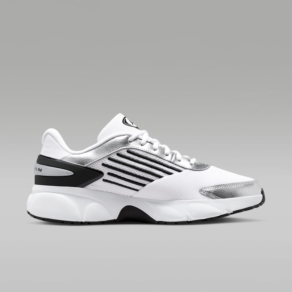Jordan Trunner Flow Men's Shoes - White/Black/Metallic Silver/White - Image 3