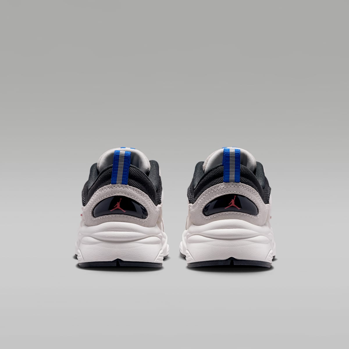 Jordan Trunner O/S Big Kids' Shoes - Phantom/Off Noir/Game Royal/University Red - Image 6