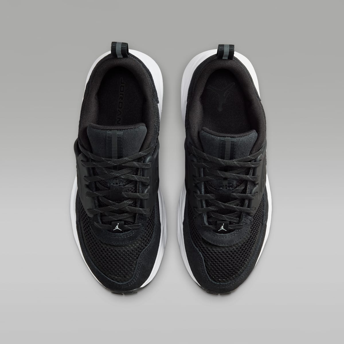 Jordan Trunner O/S Big Kids' Shoes - Black/White - Image 4