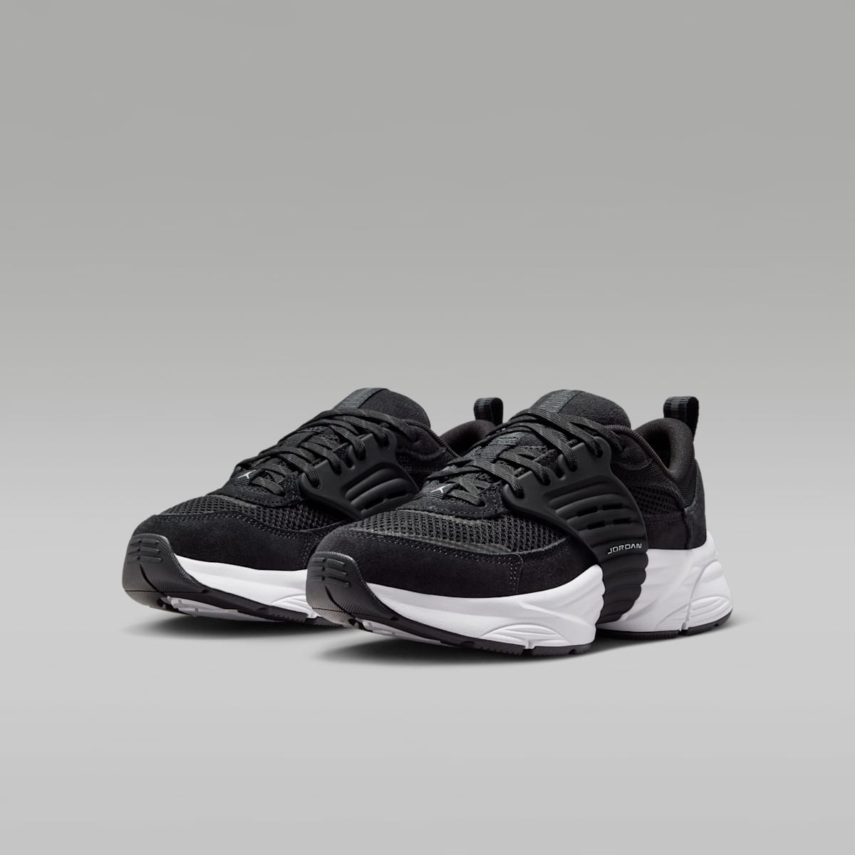 Jordan Trunner O/S Big Kids' Shoes - Black/White - Image 5