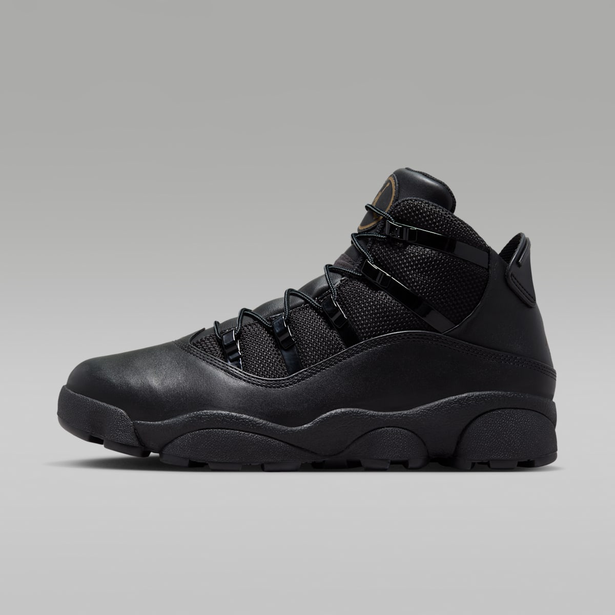 Jordan Winterized 6 Rings Men's Shoes - Black/Rustic - Image 1