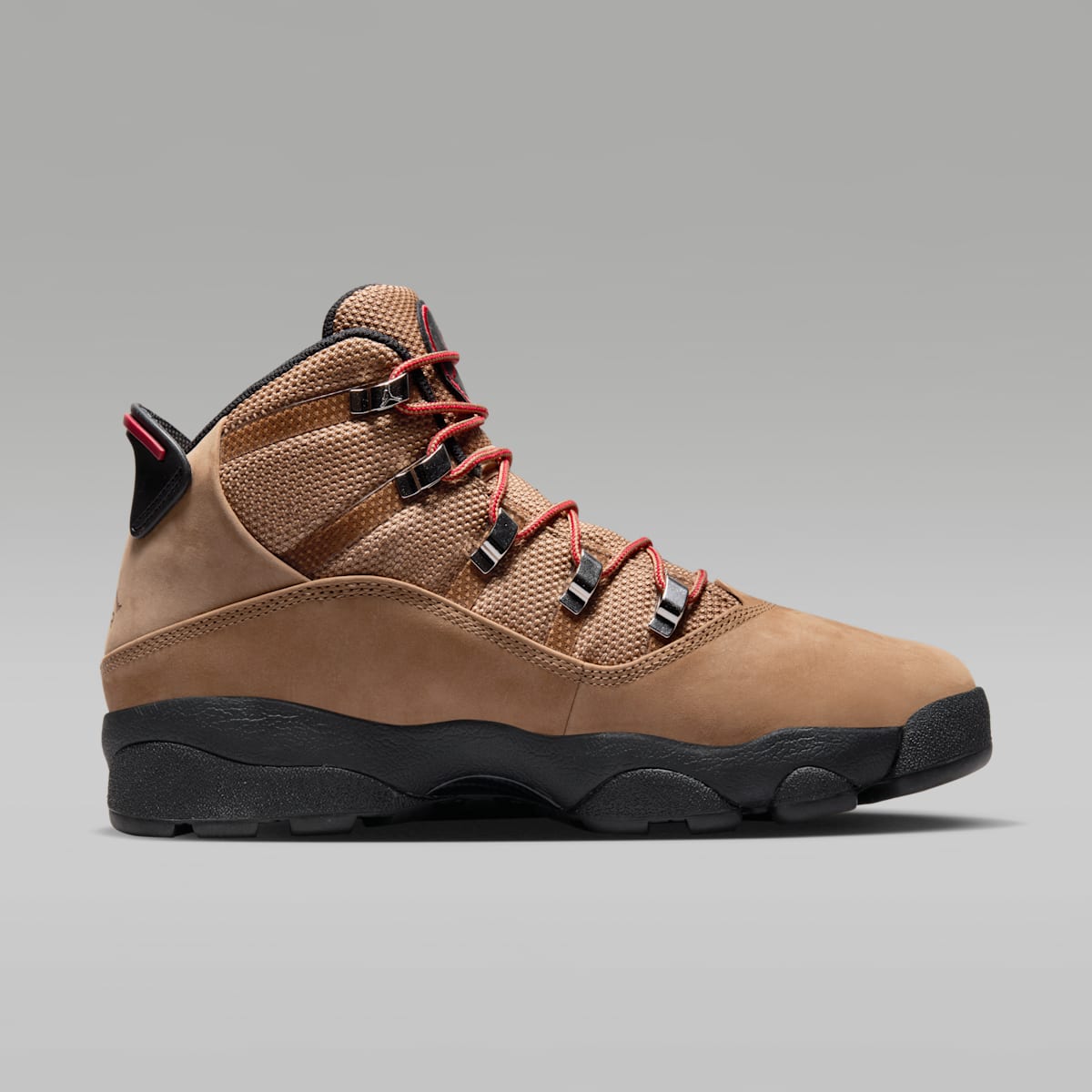 Jordan Winterized 6 Rings Men's Shoes - Rocky Tan/Varsity Red/Black - Image 3