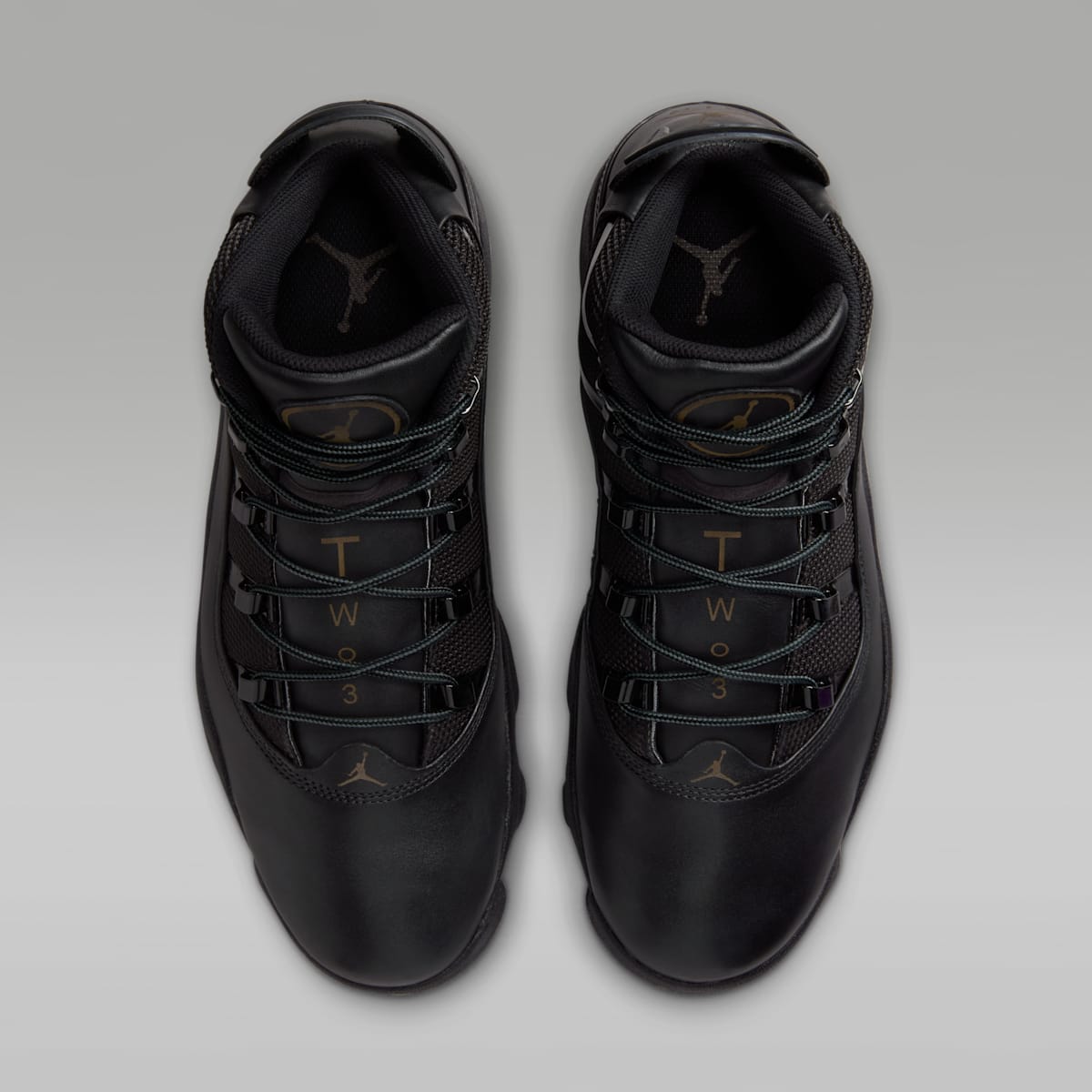 Jordan Winterized 6 Rings Men's Shoes - Black/Rustic - Image 4