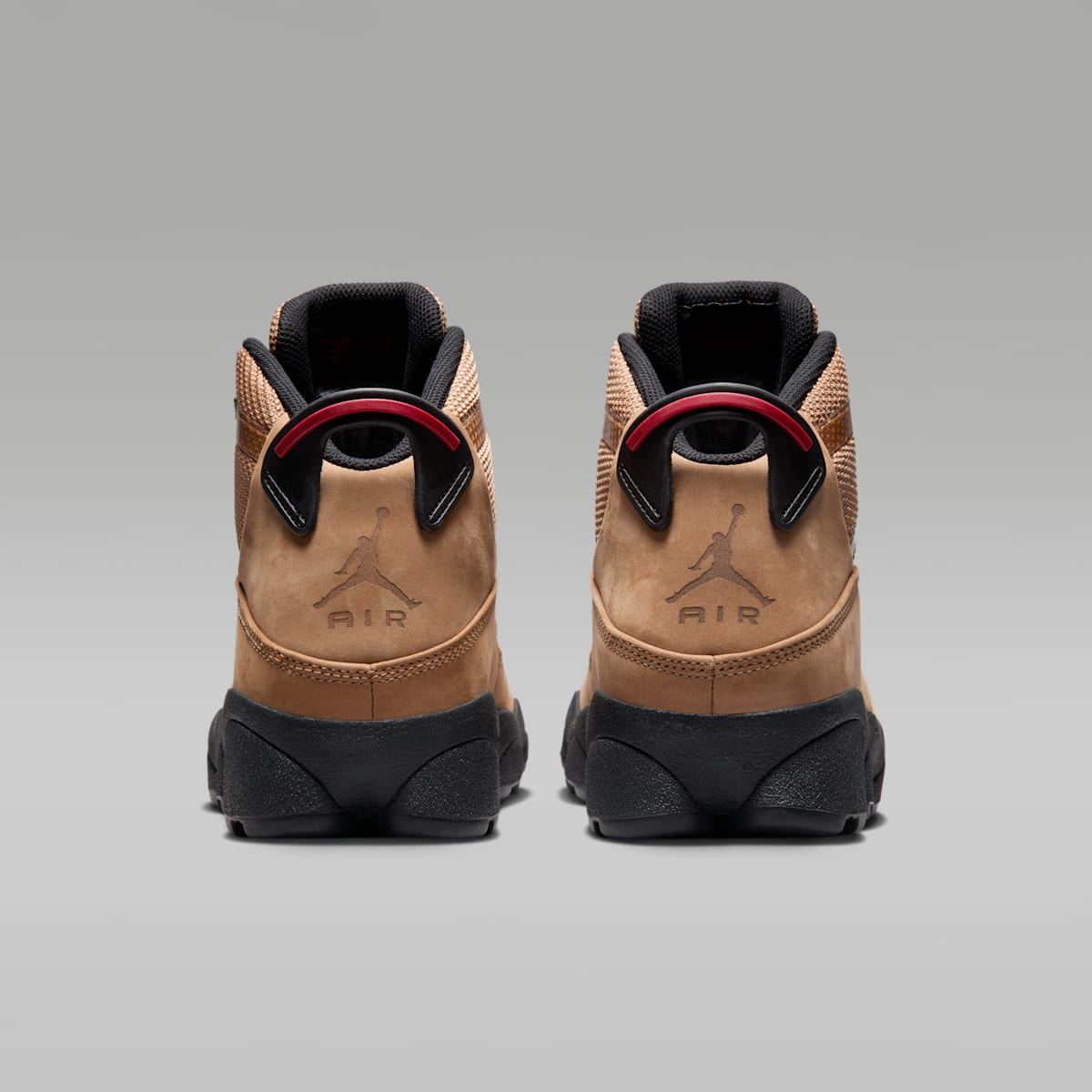 Jordan Winterized 6 Rings Men's Shoes - Rocky Tan/Varsity Red/Black - Image 6