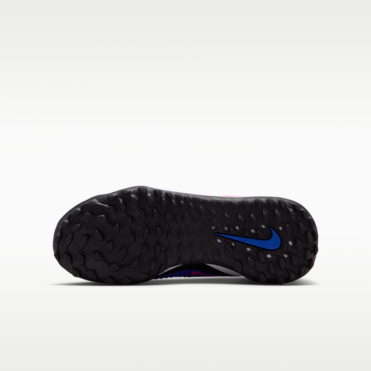 Nike Jr. Phantom 6 Low Academy Big Kids' Turf Soccer Shoes - Racer Blue/White/Pink Blast