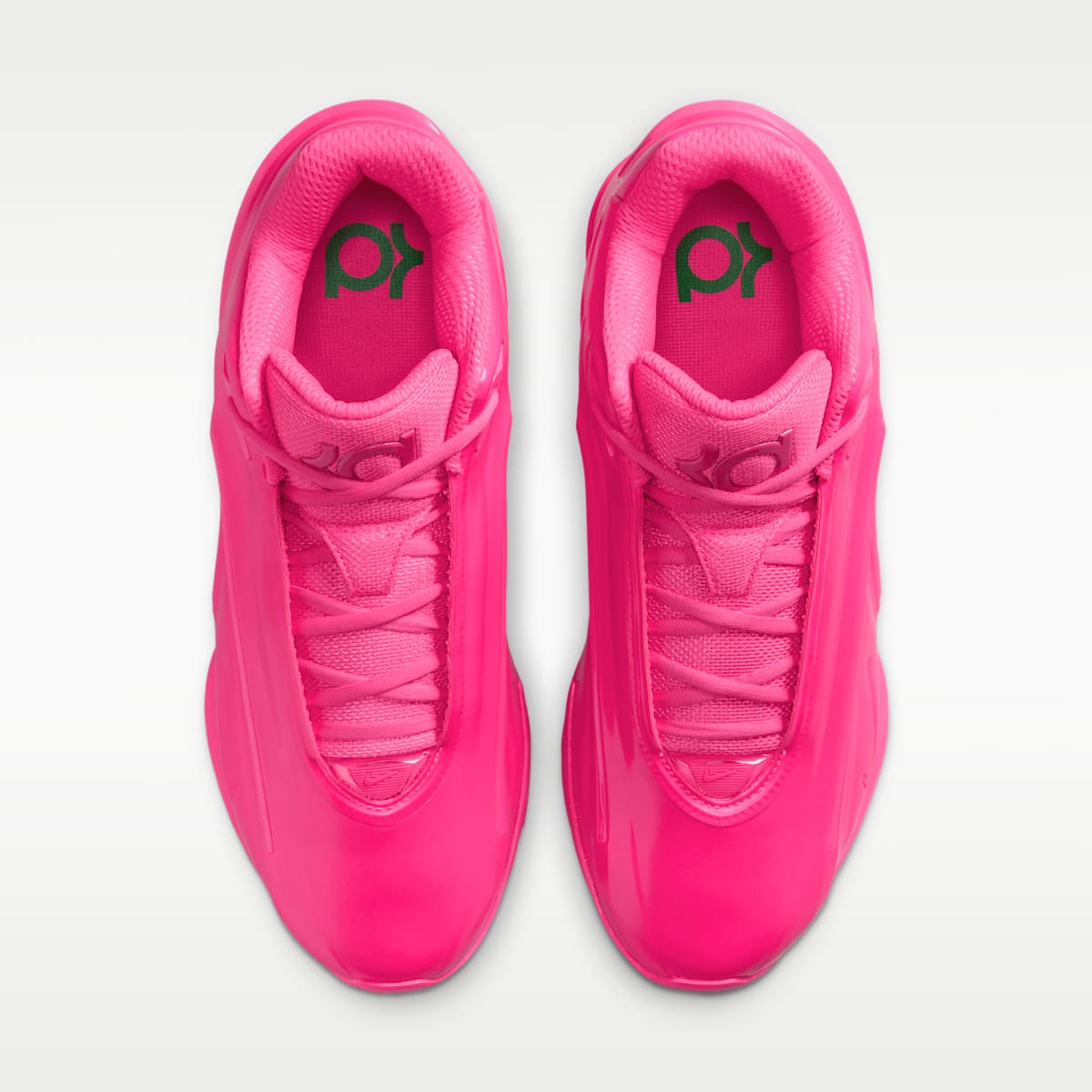 KD19 Basketball Shoes - Hyper Pink/Stadium Green/University Gold - Image 4