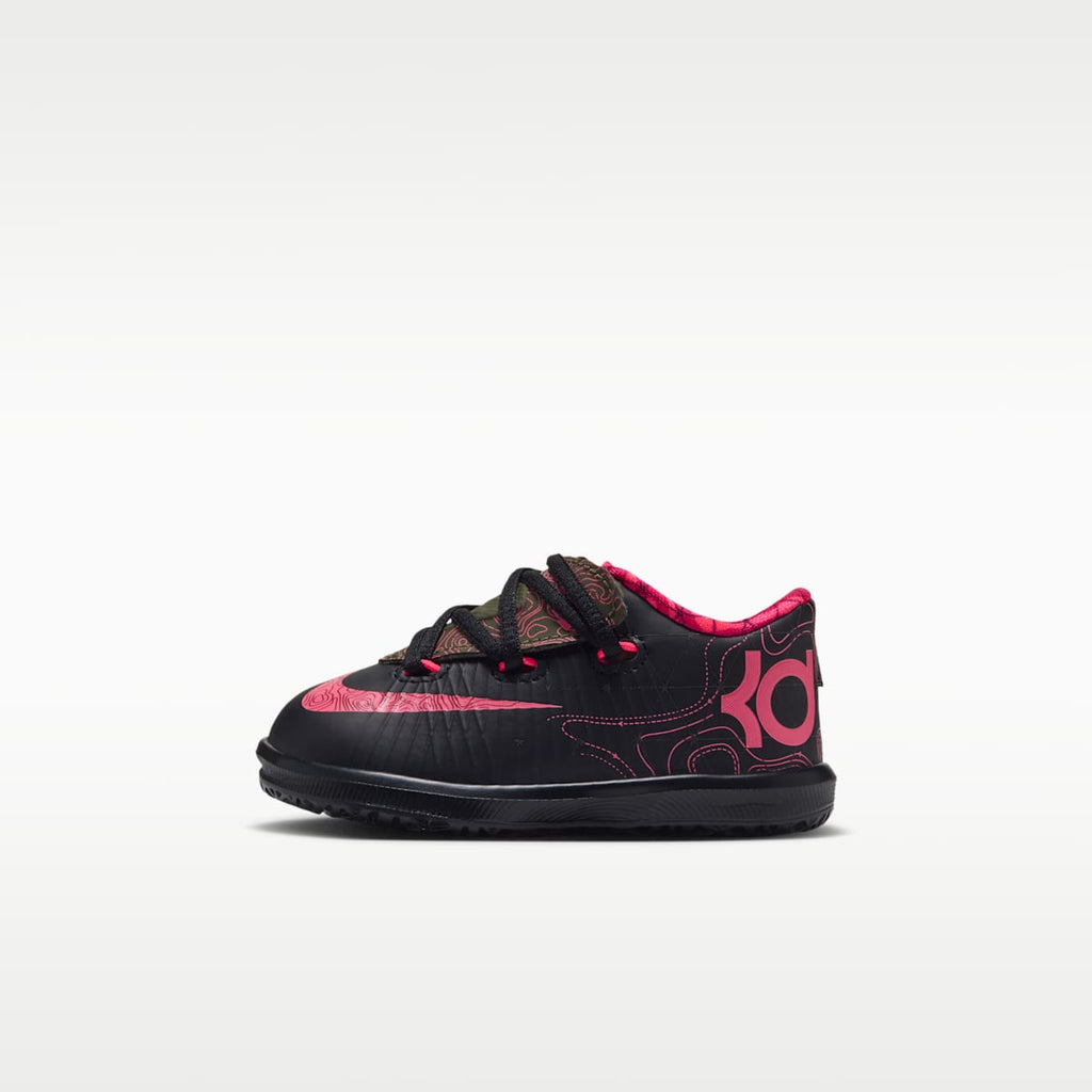 KD 6 "Meteorology" Baby/Toddler Shoes - Black/Medium Olive/Noble Red/Atomic Red
