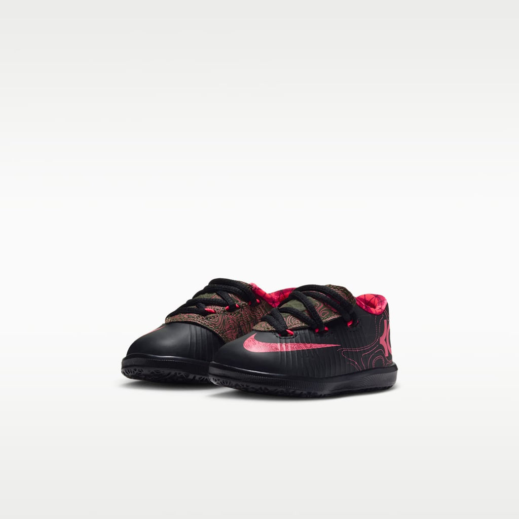 KD 6 "Meteorology" Baby/Toddler Shoes - Black/Medium Olive/Noble Red/Atomic Red