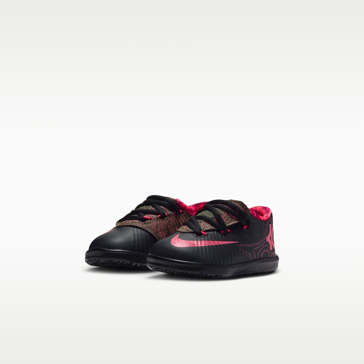 KD 6 "Meteorology" Baby/Toddler Shoes - Black/Medium Olive/Noble Red/Atomic Red