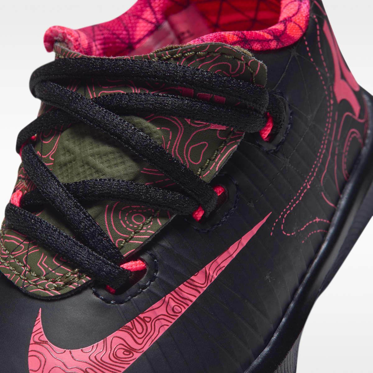 KD 6 "Meteorology" Baby/Toddler Shoes - Black/Medium Olive/Noble Red/Atomic Red