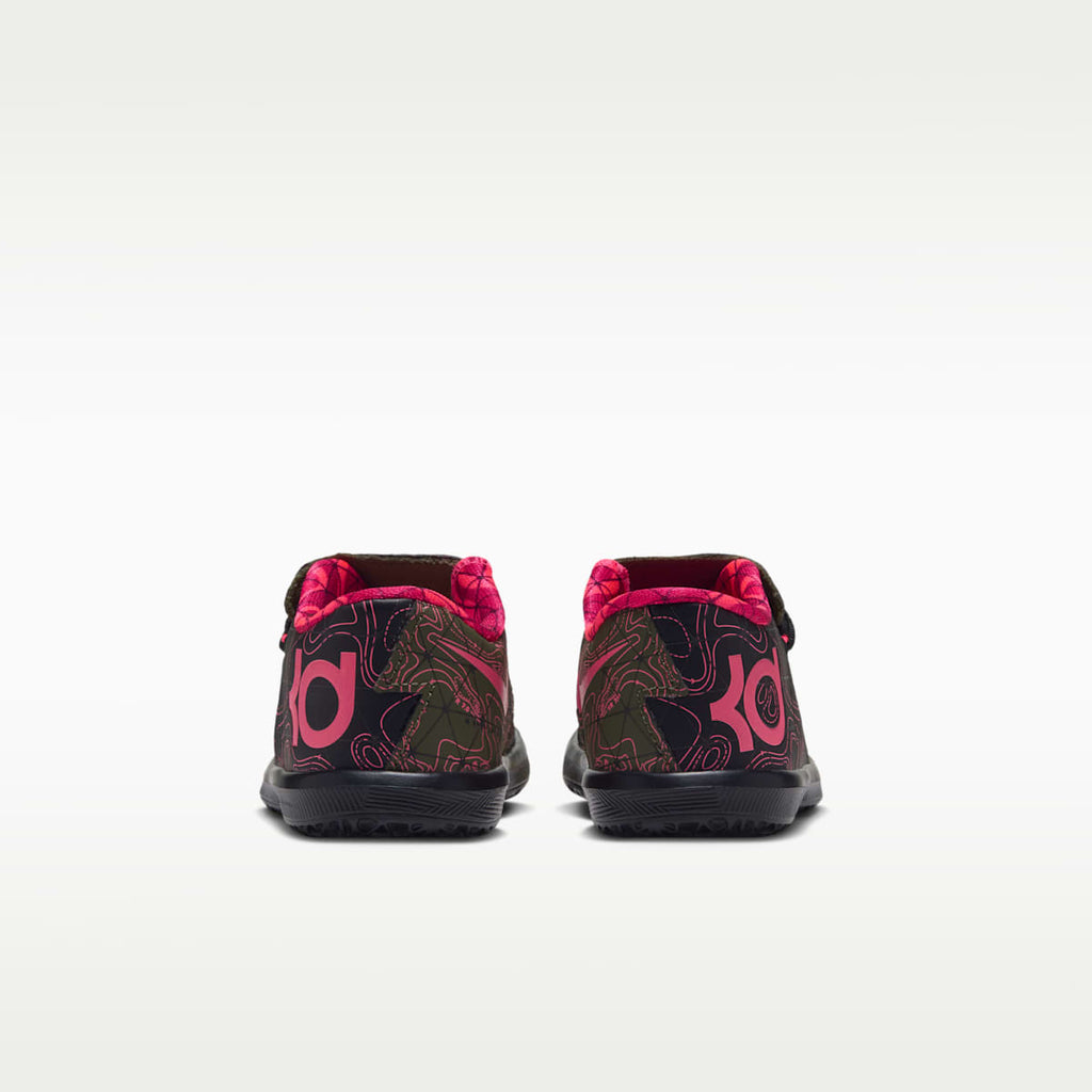 KD 6 "Meteorology" Baby/Toddler Shoes - Black/Medium Olive/Noble Red/Atomic Red