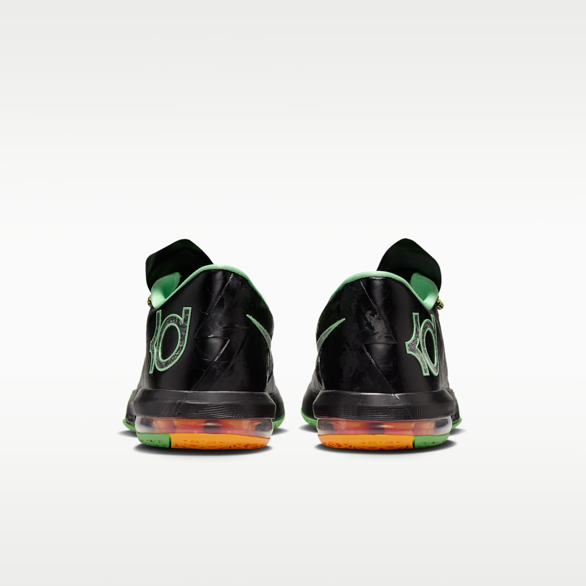 KD 6 Men's Shoes - Black/Light Lucid Green/Multi-Color - Image 6