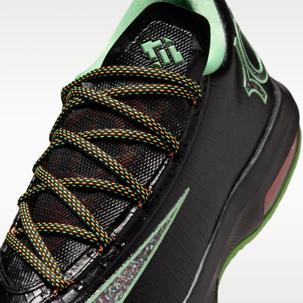 KD 6 Men's Shoes - Black/Light Lucid Green/Multi-Color - Image 7