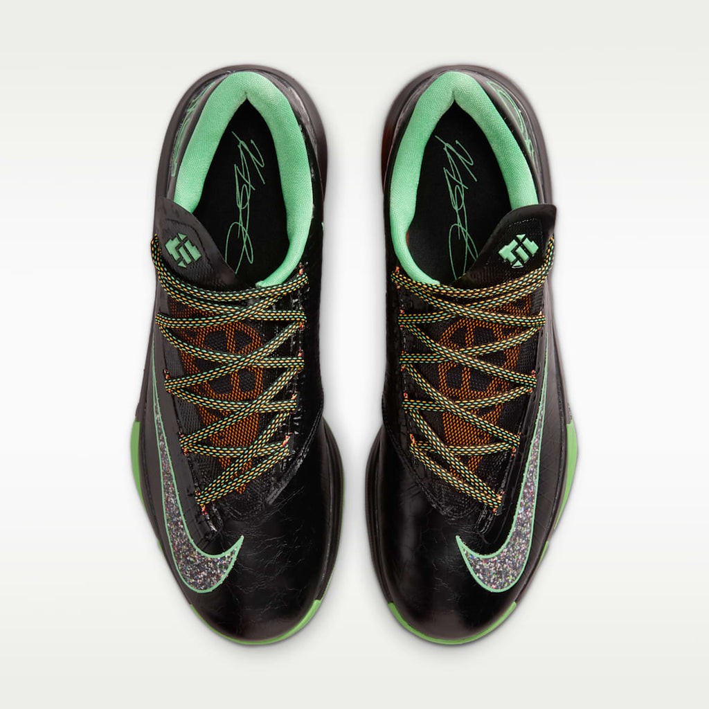 KD 6 Men's Shoes - Black/Light Lucid Green/Multi-Color - Image 4