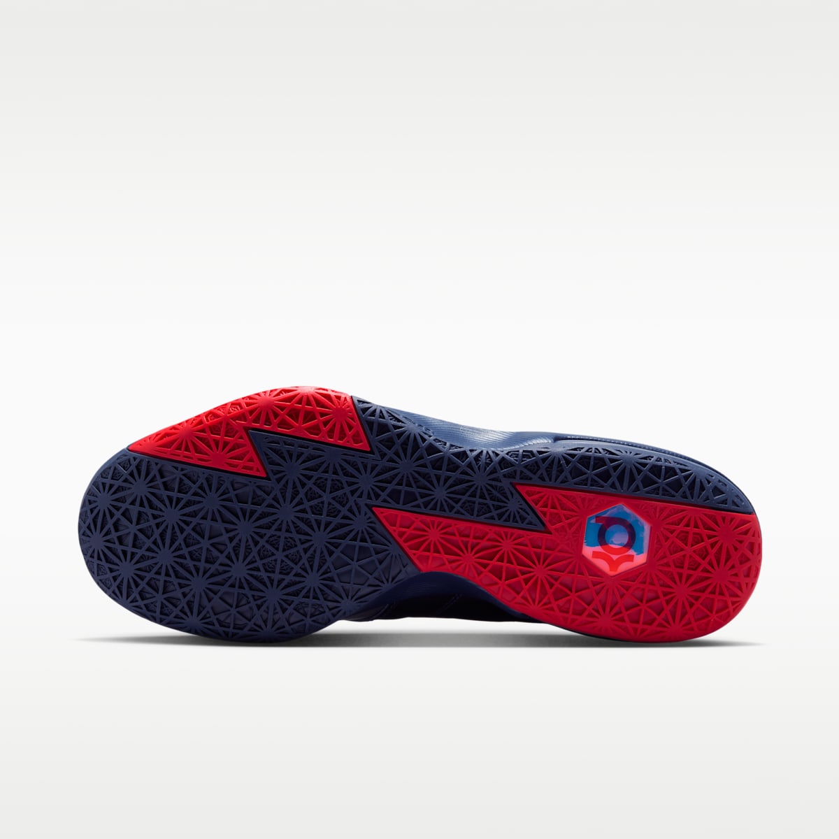 Nike KD 6 x Paris Saint-Germain Men's Shoes - Metallic Silver/Global Red/White/College Navy - Image 2