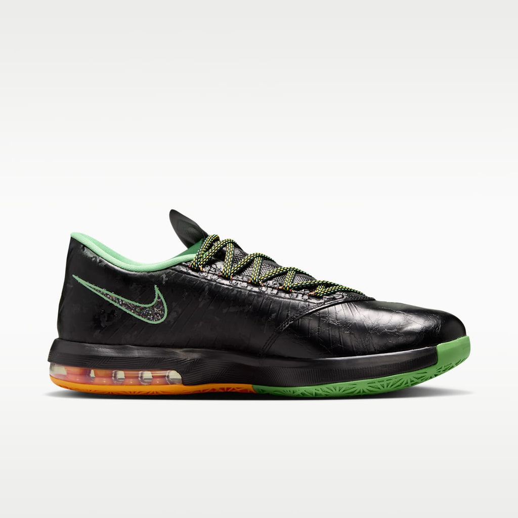 KD 6 Men's Shoes - Black/Light Lucid Green/Multi-Color - Image 3