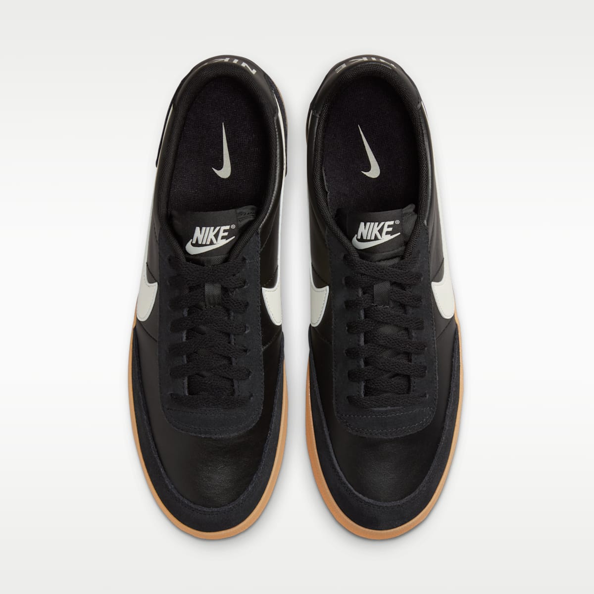 Nike Killshot 2 Leather Men's Shoes - Black/Gum Yellow/Sail - Image 3