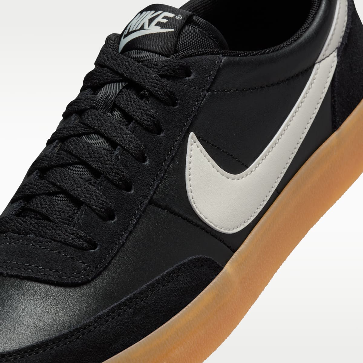 Nike Killshot 2 Leather Men's Shoes - Black/Gum Yellow/Sail - Image 6