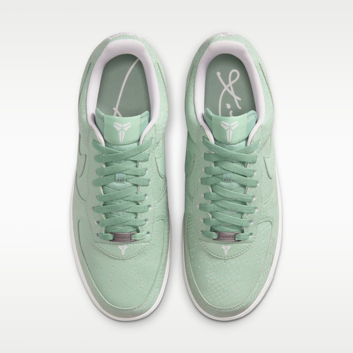 Kobe Air Force 1 Low Men's Shoes - Steam/Summit White - Image 4