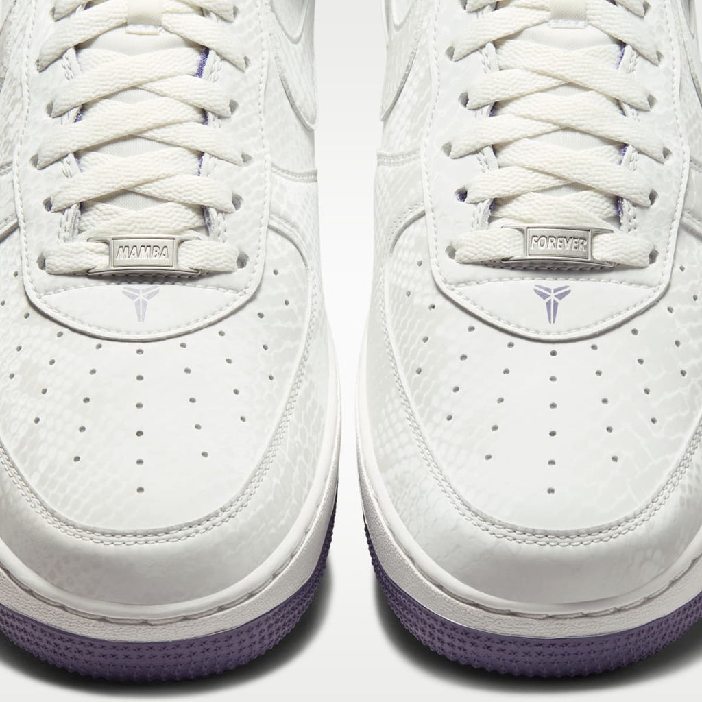 Kobe Air Force 1 Low Men's Shoes - Summit White/Daybreak - Image 9