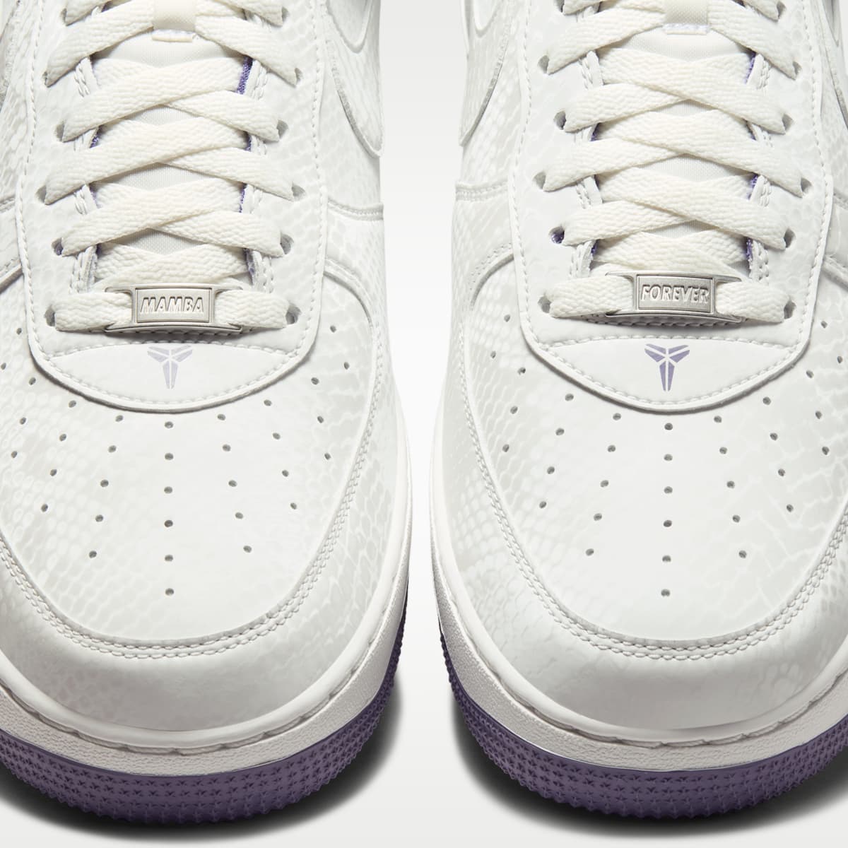 Kobe Air Force 1 Low Men's Shoes - Summit White/Daybreak - Image 9