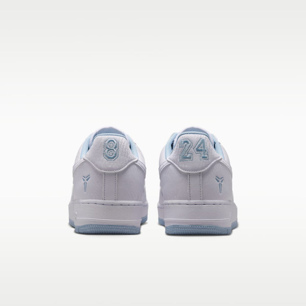 Kobe Air Force 1 Low Men's Shoes - White/Armory Blue - Image 6