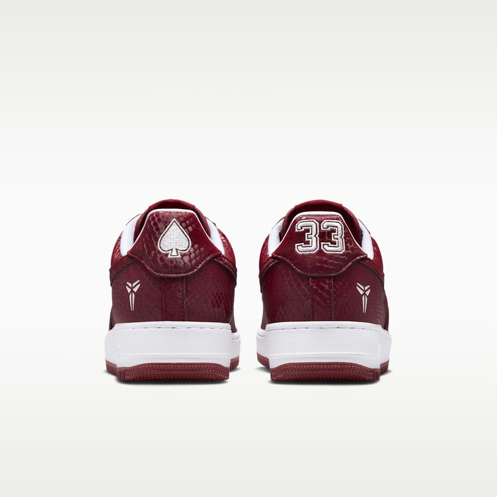 Kobe Air Force 1 Low Men's Shoes - Team Red/White - Image 6