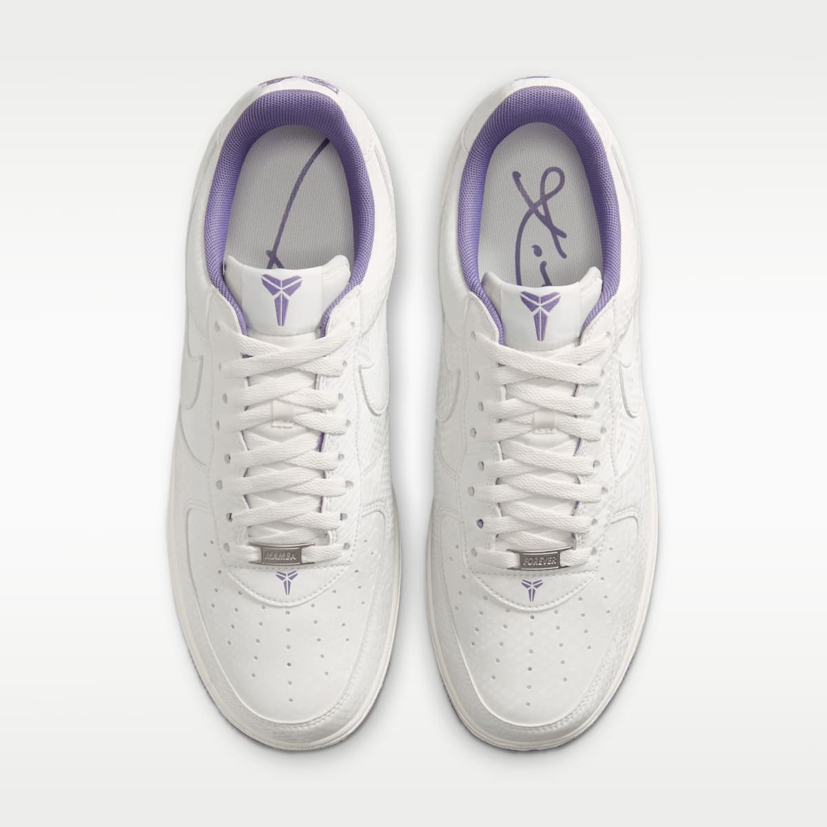 Kobe Air Force 1 Low Men's Shoes - Summit White/Daybreak - Image 4