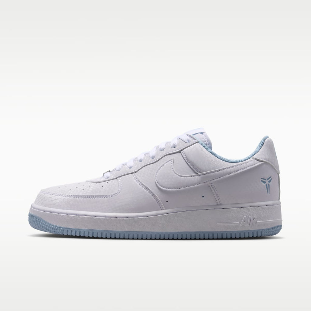 Kobe Air Force 1 Low Men's Shoes - White/Armory Blue - Image 1