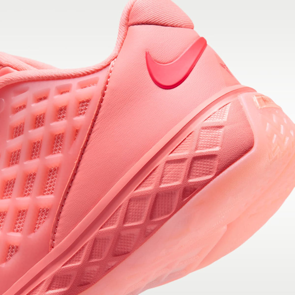 Kobe III Low Big Kids' Basketball Shoes - Atomic Pink/Bright Crimson - Image 8