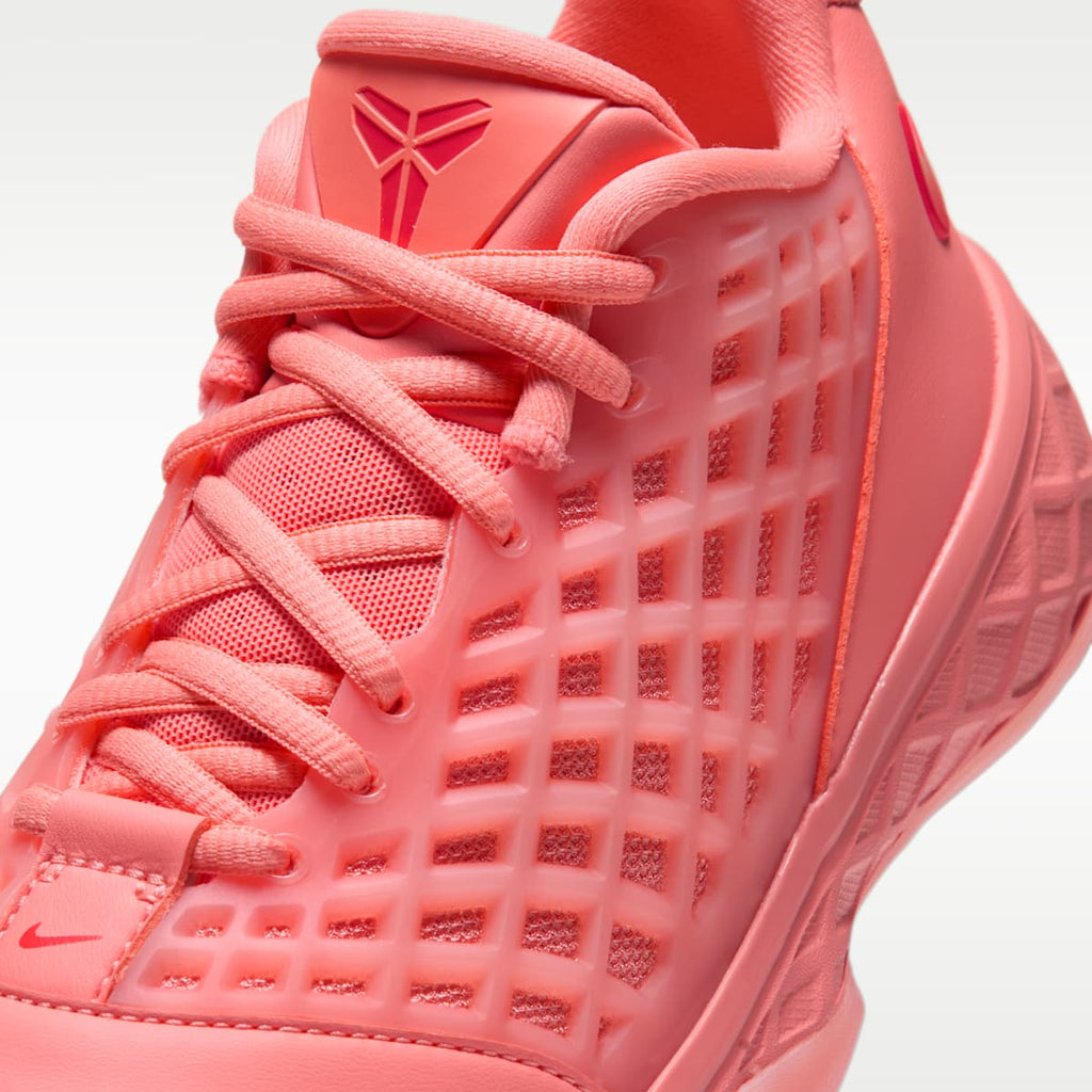 Kobe III Low Big Kids' Basketball Shoes - Atomic Pink/Bright Crimson - Image 7