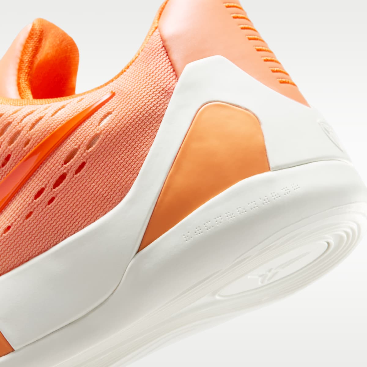 Kobe IX Low EM Big Kids' Basketball Shoes - Orange Frost/Brilliant Orange/Summit White/Ice Peach - Image 8