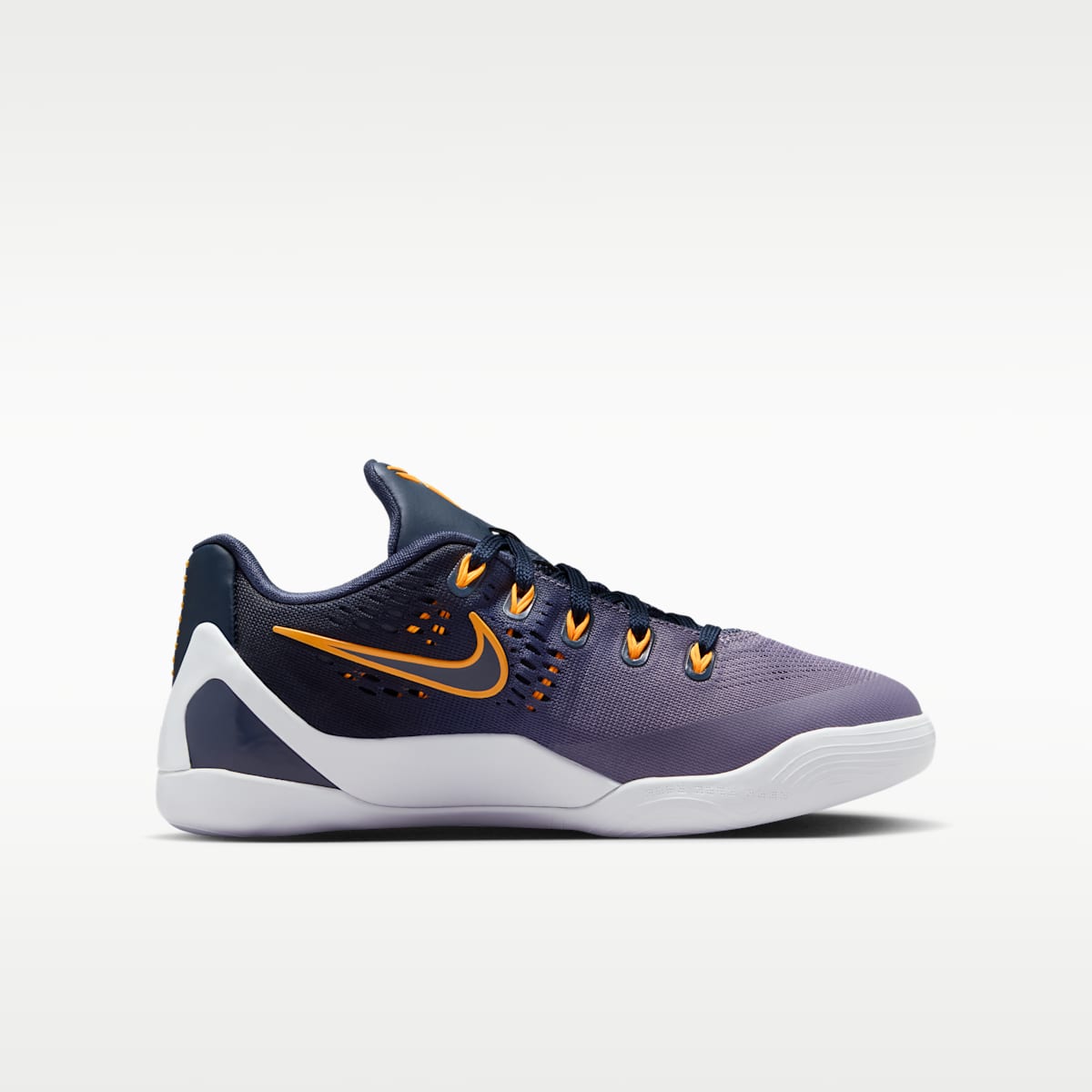 Kobe IX Low EM Big Kids' Basketball Shoes - Thunder Blue/Laser Orange/Daybreak - Image 3