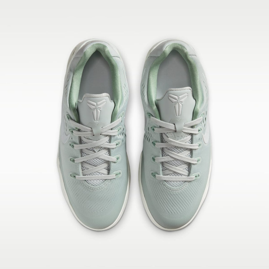 Kobe IX Low EM Big Kids' Basketball Shoes - Light Silver/Summit White/Steam - Image 4