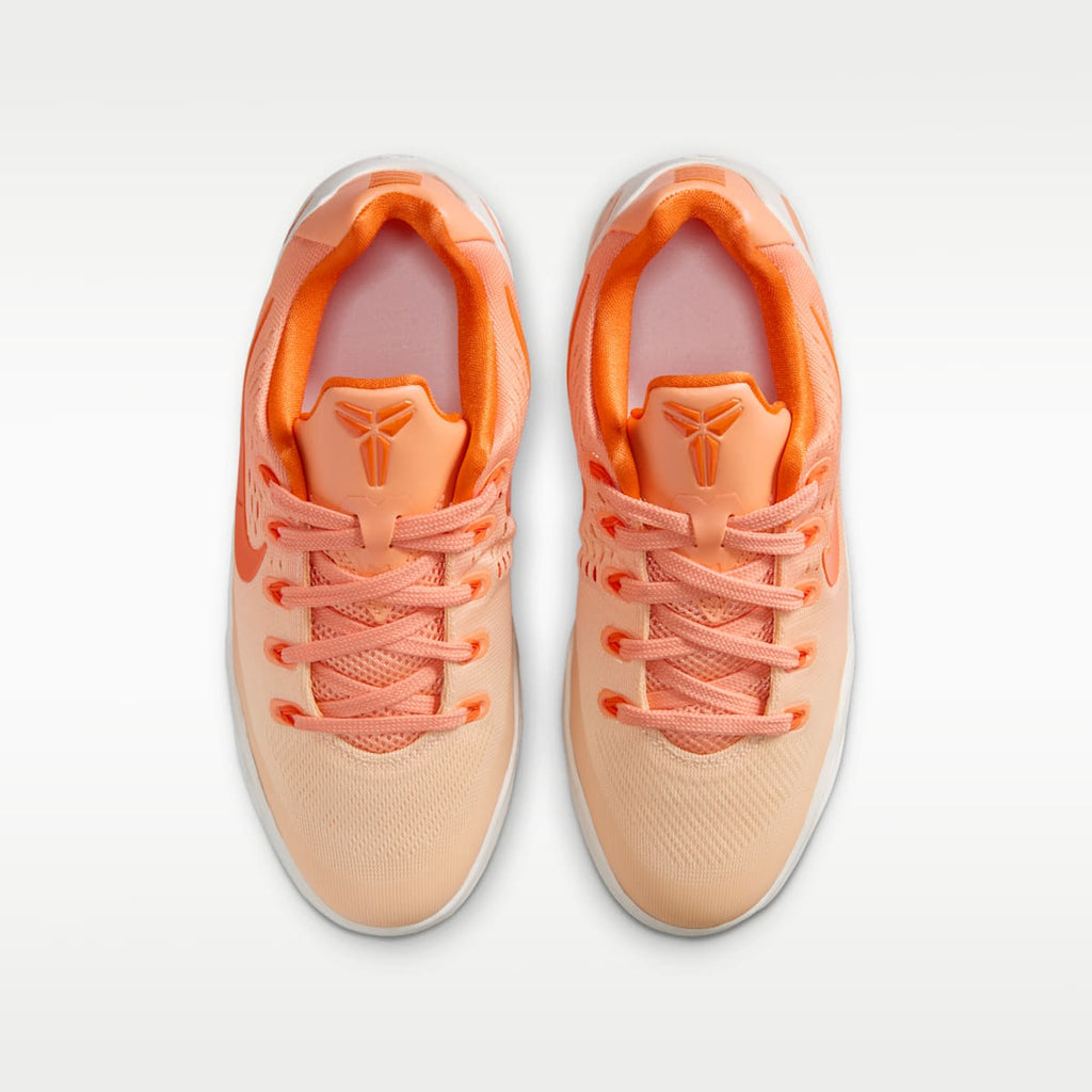 Kobe IX Low EM Big Kids' Basketball Shoes - Orange Frost/Brilliant Orange/Summit White/Ice Peach - Image 4