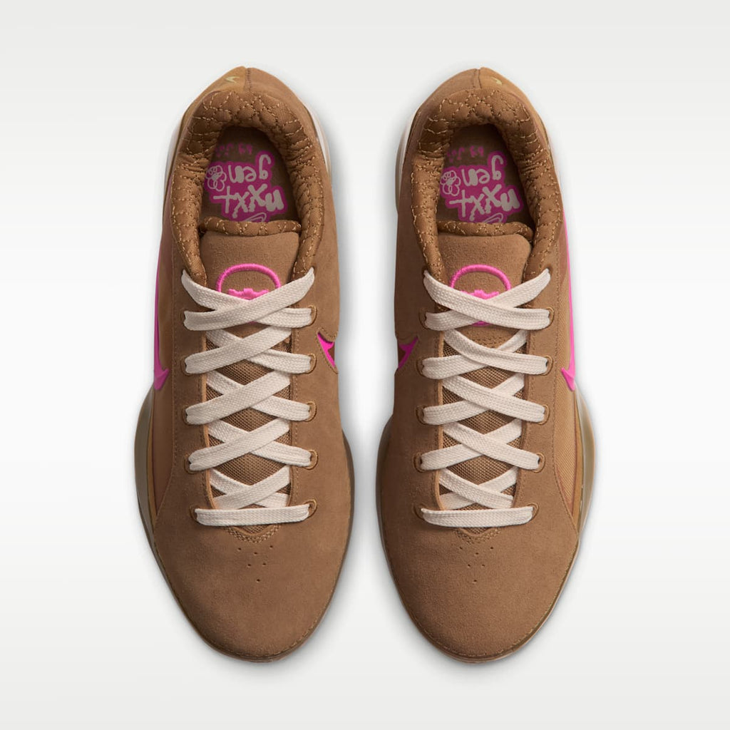 Women's LeBron NXXT Gen By Juju "Hyper Wheat" Basketball Shoes - Muted Bronze/Celery/Hyper Pink/Pink Blast