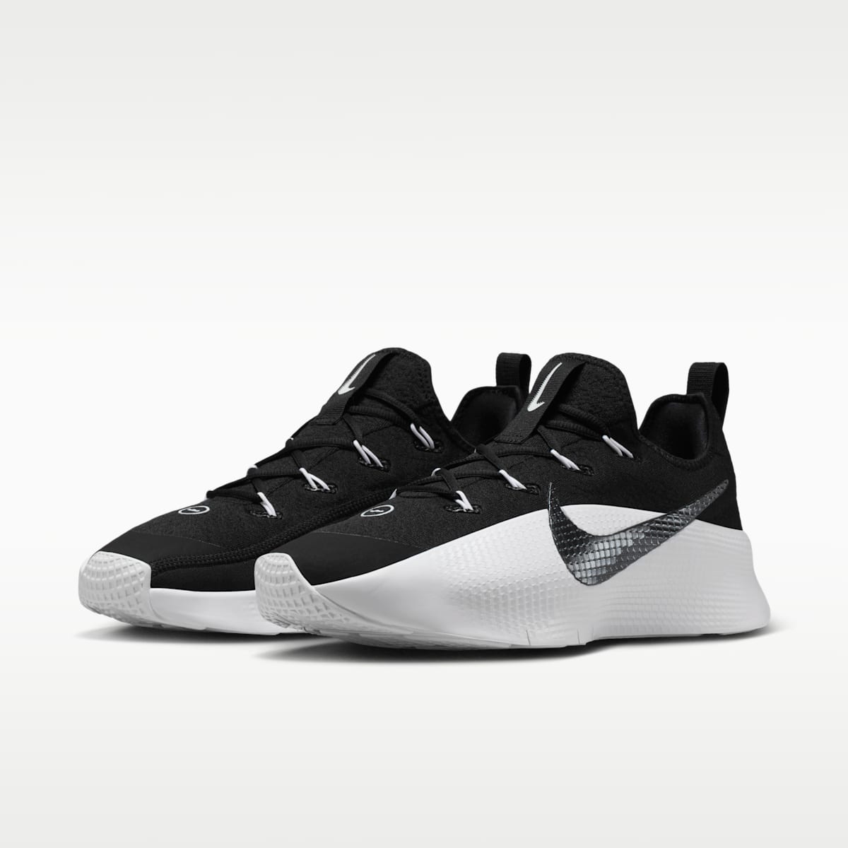 LeBron TR 1 Men's Workout Shoes - Black/White/Black - Image 5