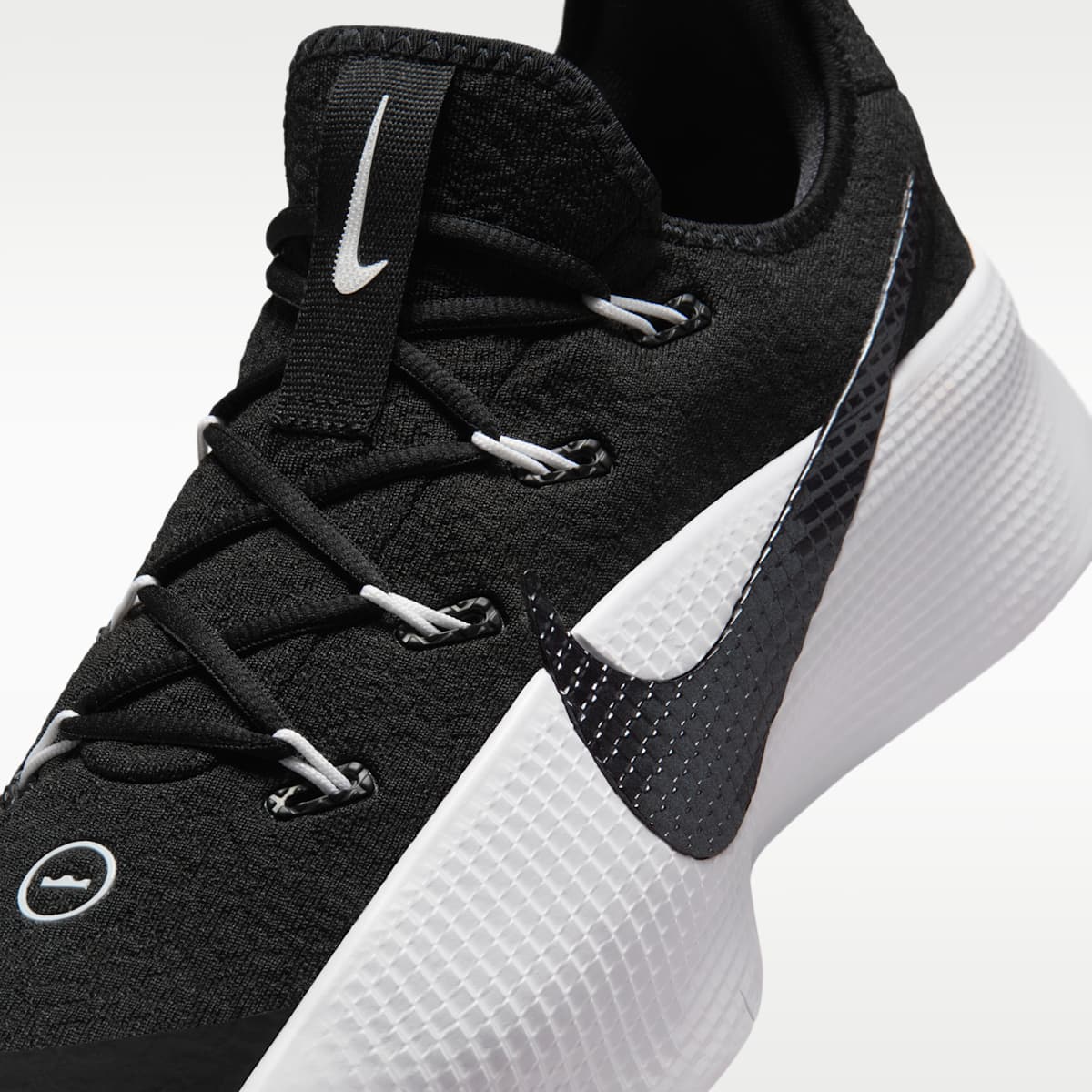 LeBron TR 1 Men's Workout Shoes - Black/White/Black - Image 7