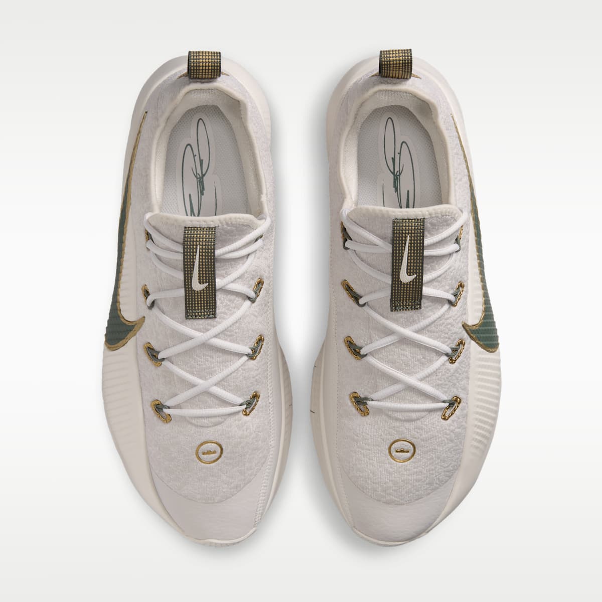LeBron TR 1 Men's Workout Shoes - Phantom/Light Orewood Brown/Metallic Gold/Camo Green - Image 4