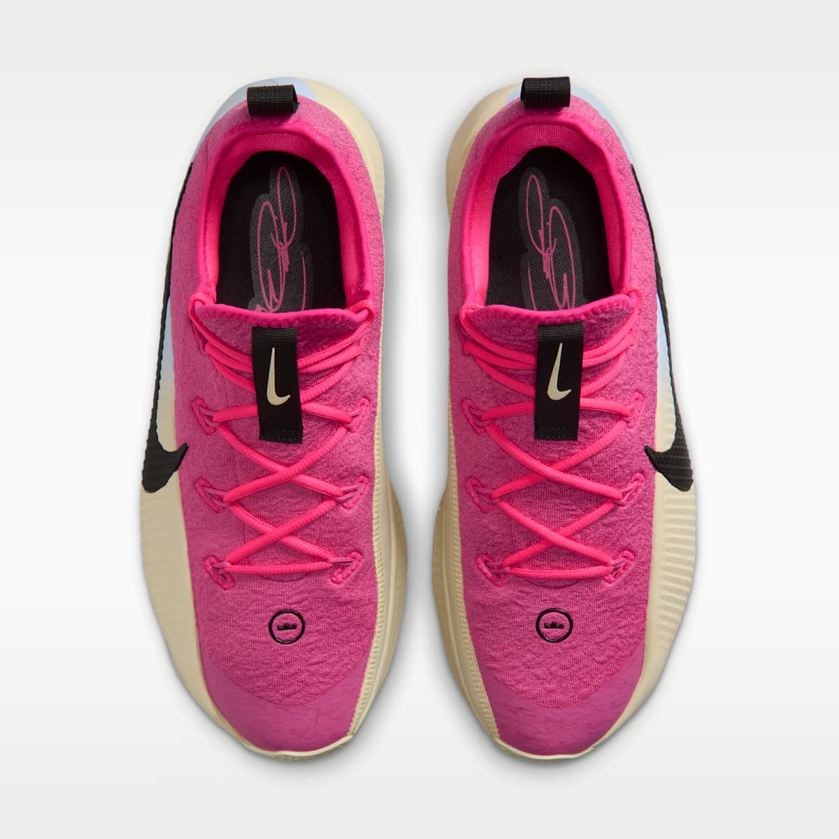 LeBron TR 1 Men's Workout Shoes - Pinksicle/Alabaster/Hydrogen Blue/Black - Image 4