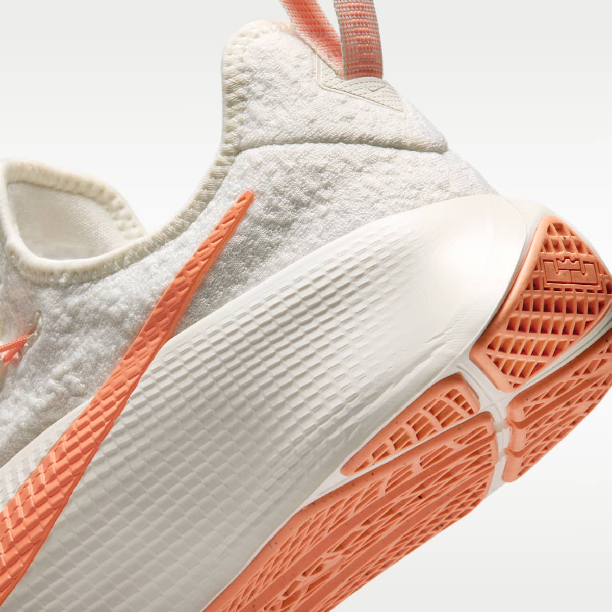 LeBron TR 1 Men's Workout Shoes - Sail/Orange Frost - Image 8