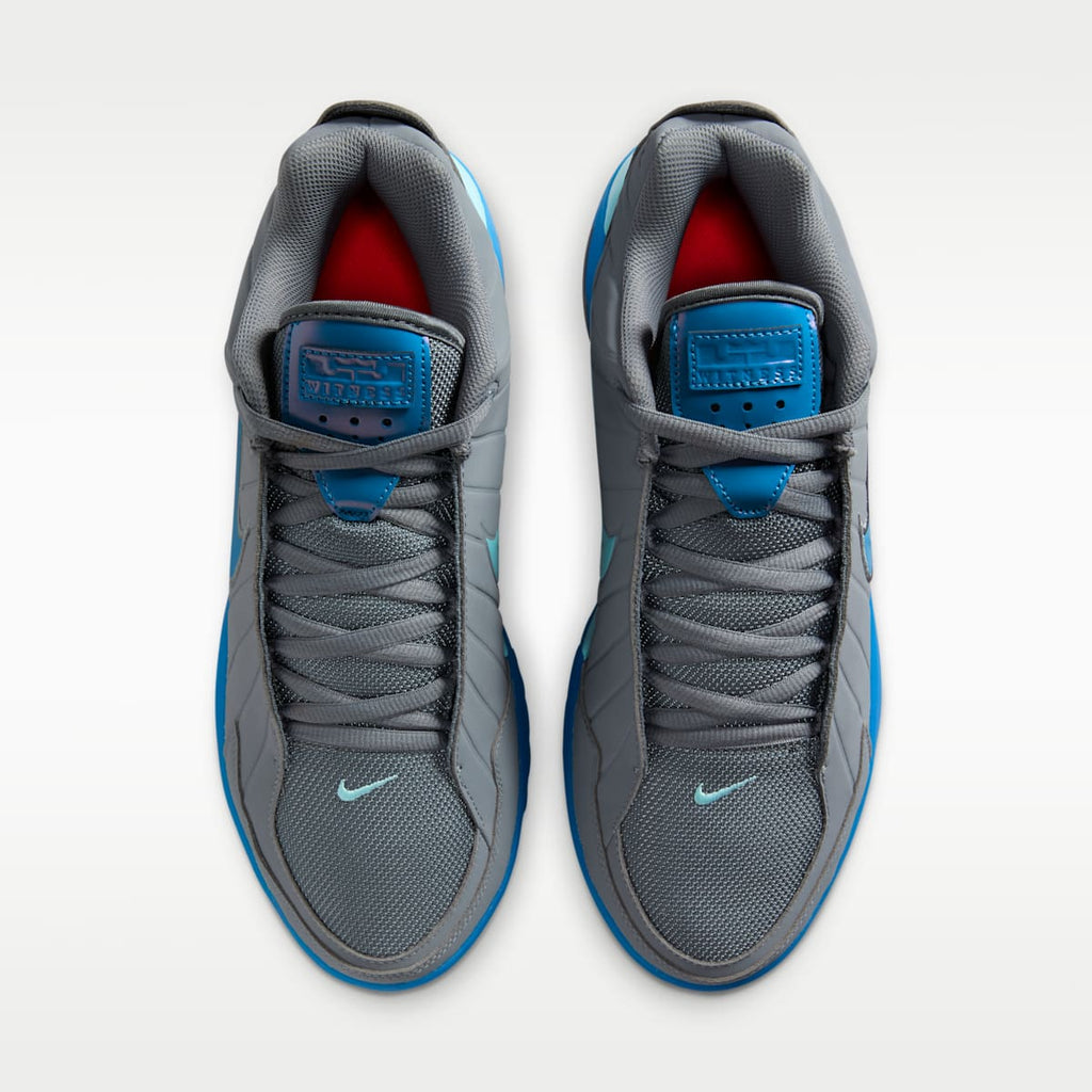 Women's LeBron Witness 9 Basketball Shoes - Cool Grey/Glacier Ice/Glacier Ice/Aurora Blue