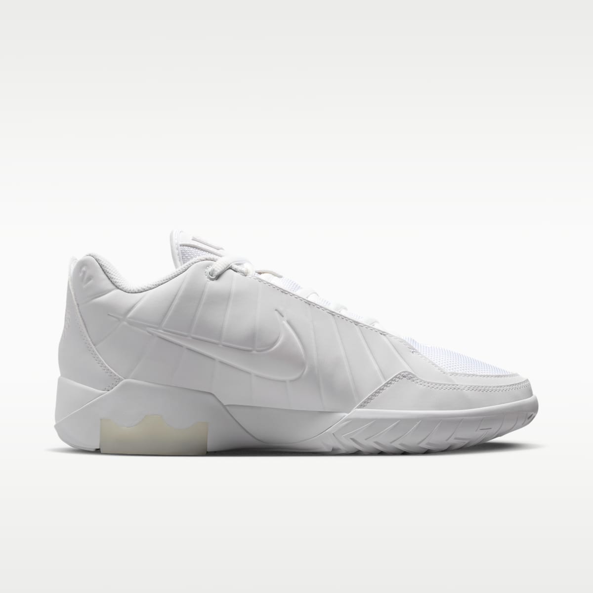 Women's LeBron Witness 9 Basketball Shoes - White/Black/White
