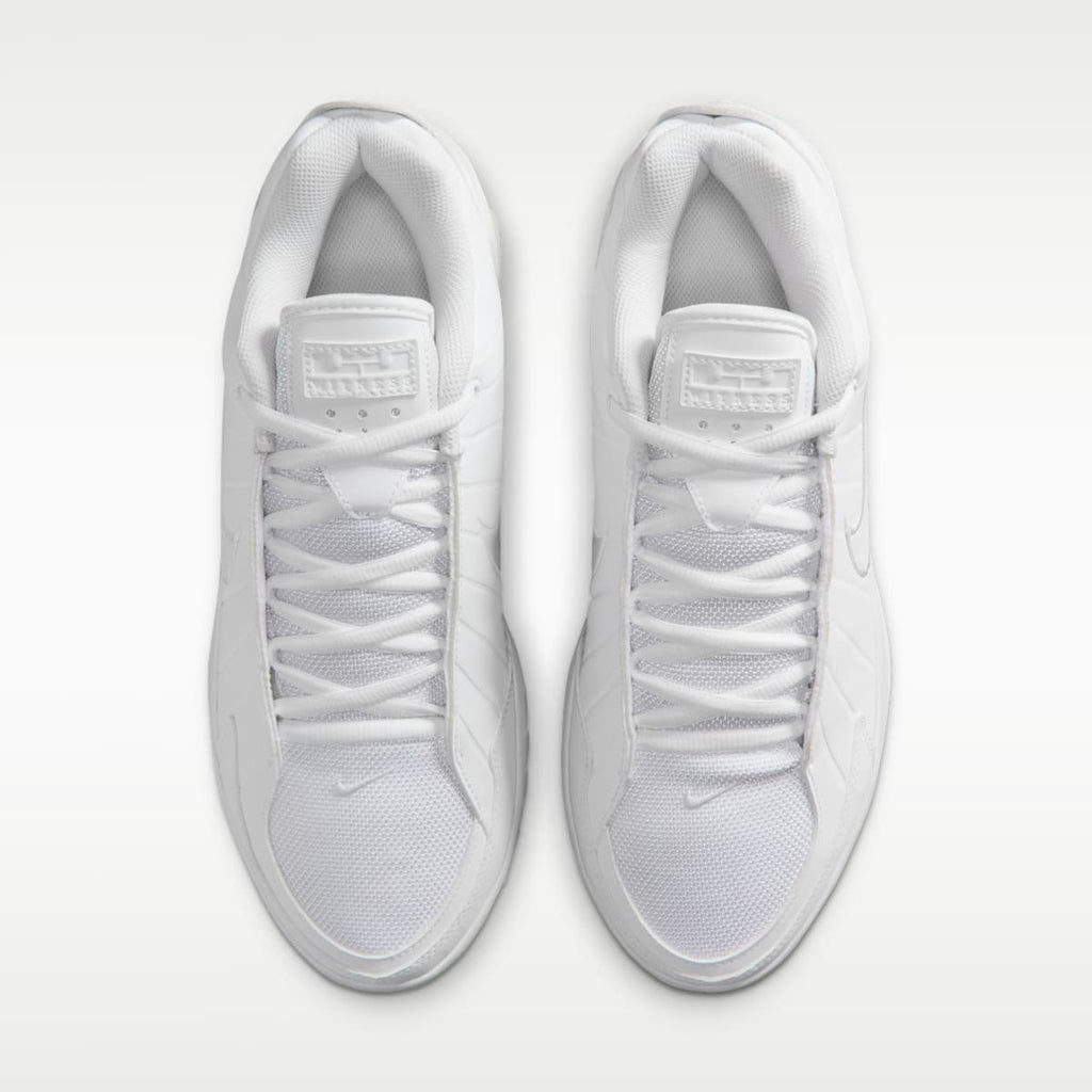 LeBron Witness 9 Basketball Shoes - White/Black/White - Image 4