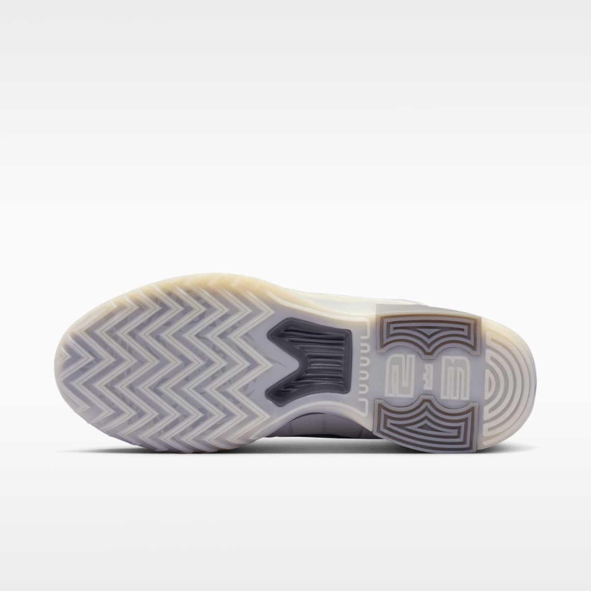 LeBron Witness 9 Basketball Shoes - Light Bone/Pale Ivory/Flat Pewter/Multi-Color - Image 2
