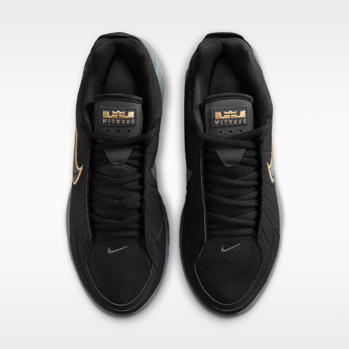 LeBron Witness 9 Basketball Shoes - Black/Iron Grey/Dark Smoke Grey/Black - Image 4