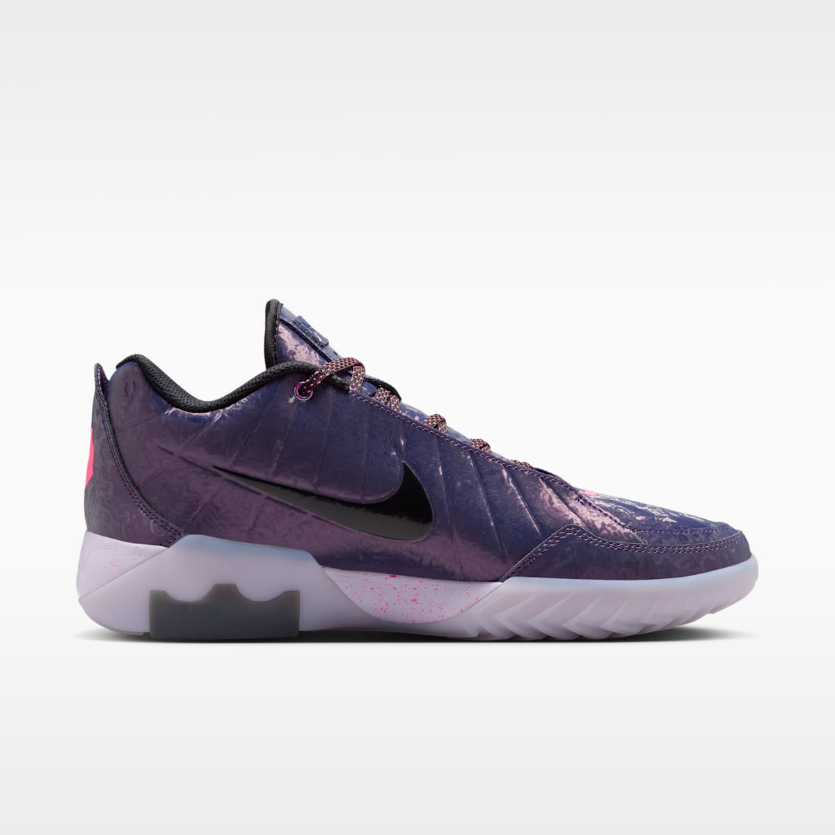 LeBron Witness 9 Basketball Shoes - Midnight Navy/Infinite Lilac/Hyper Pink/Black - Image 3