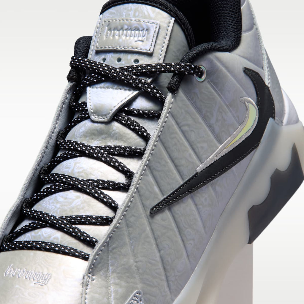 LeBron Witness 9 Basketball Shoes - Metallic Silver/White/Wolf Grey/Black - Image 7
